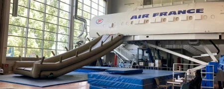 Centre de formation Air France à Roissy Charles de Gaulle aménagé par L2A Agencement