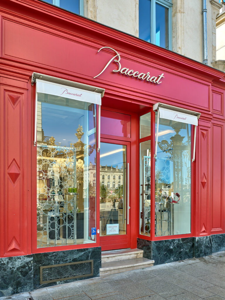 Baccarat Nancy Vitrine