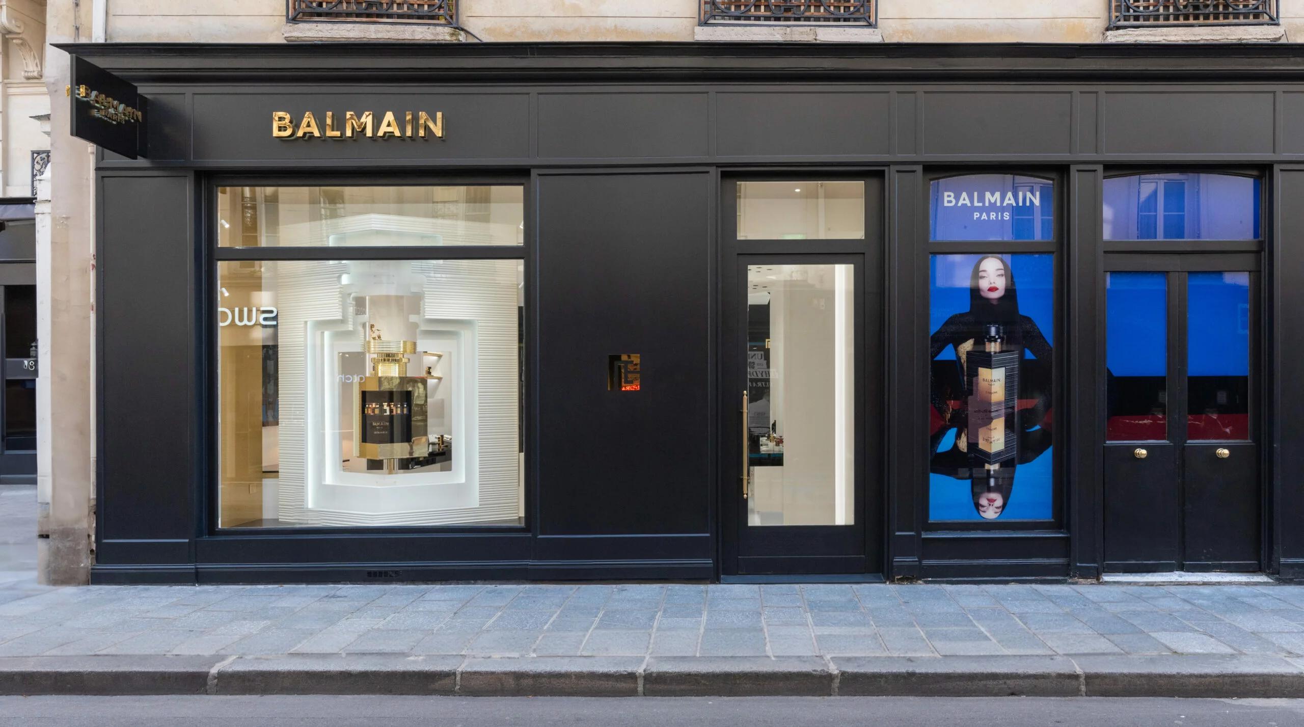 Balmain Paris Devanture
