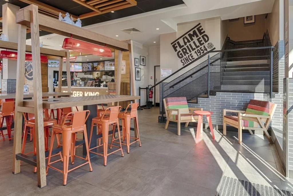 Burger King Escaliers