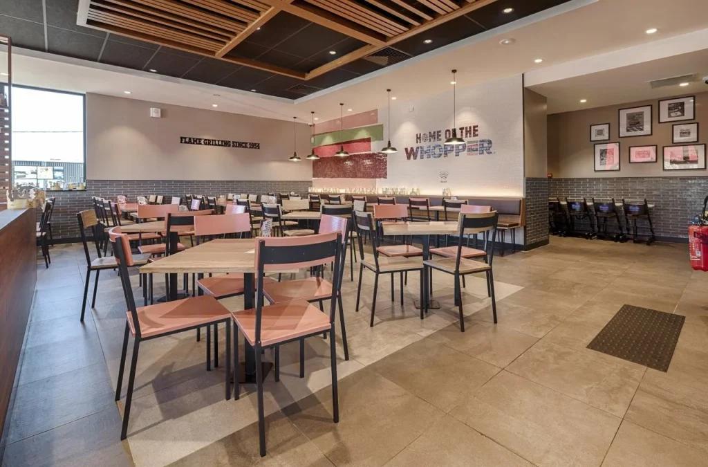 Burger King Tables Bois