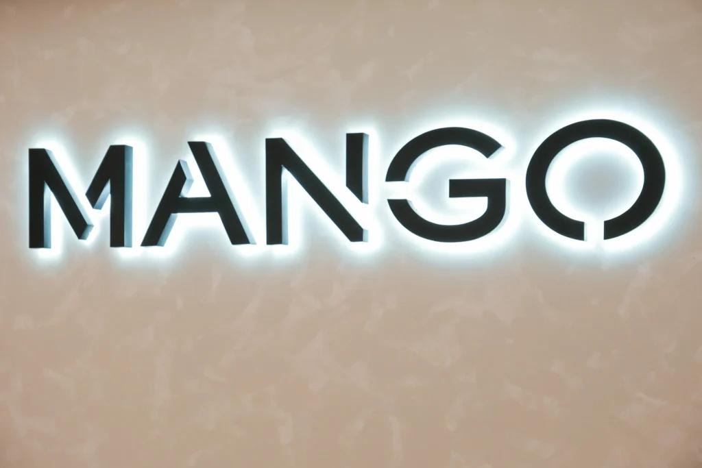 Mango Flagship Logo Neon
