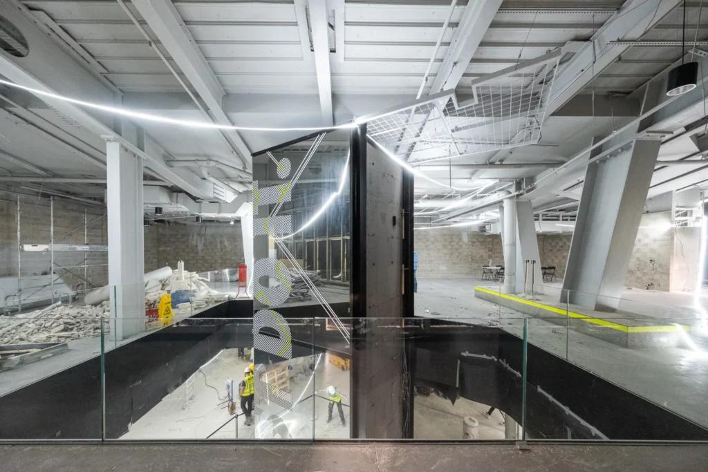 travaux TCE flagship Nike Paris