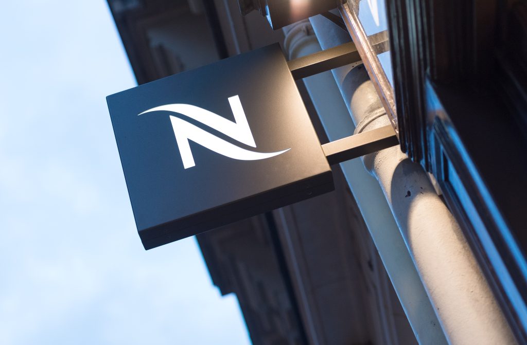 Nespresso Marais Signaletique