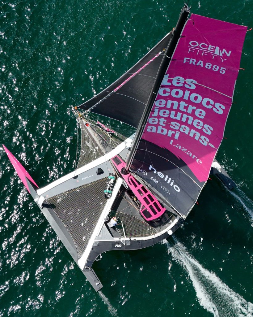 Bateau Trimaran Vue Du Ciel