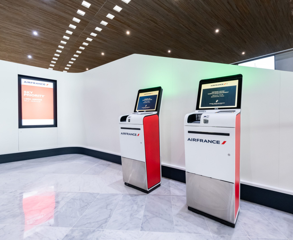 Airfrance Roissy Skypriority Bornes