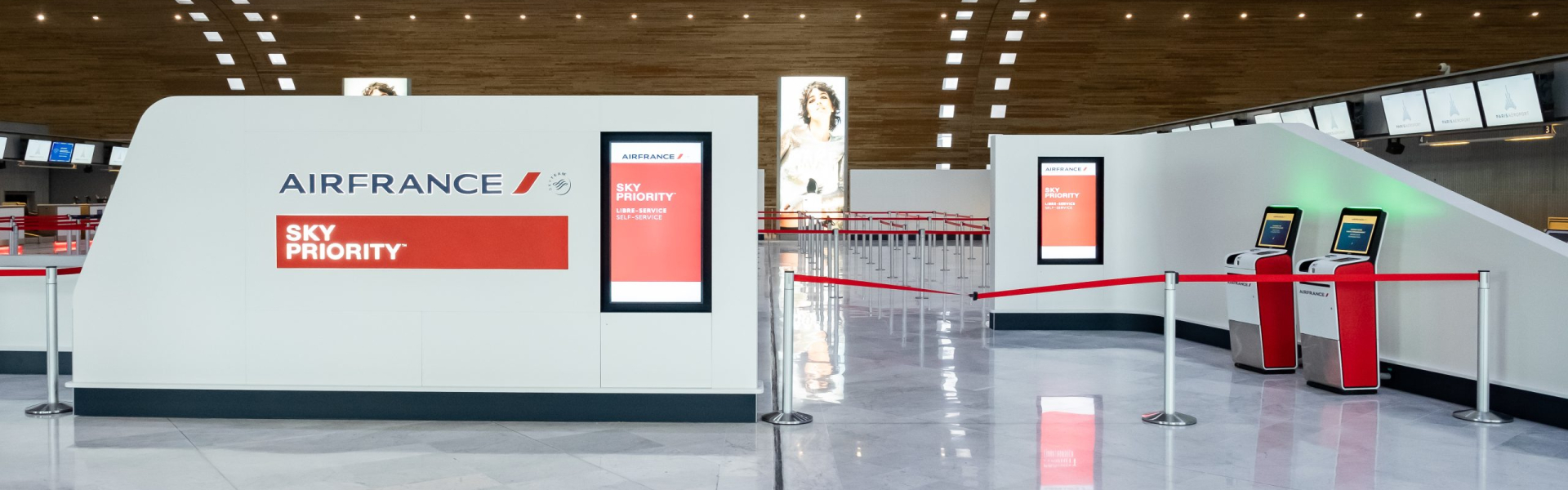 Airfrance Roissy Skypriority Vue