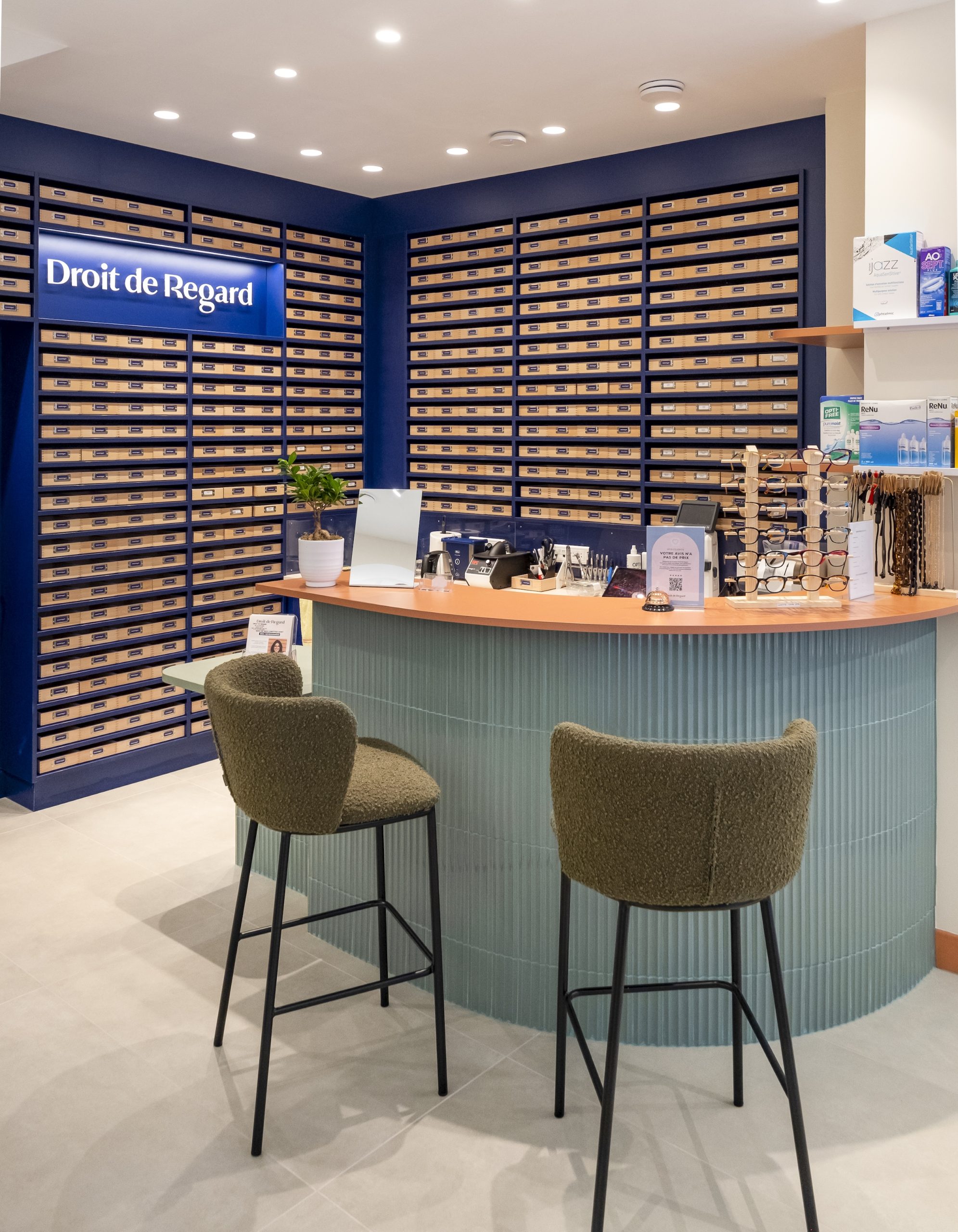 Comptoir Accueil Magasin Droit de Regard