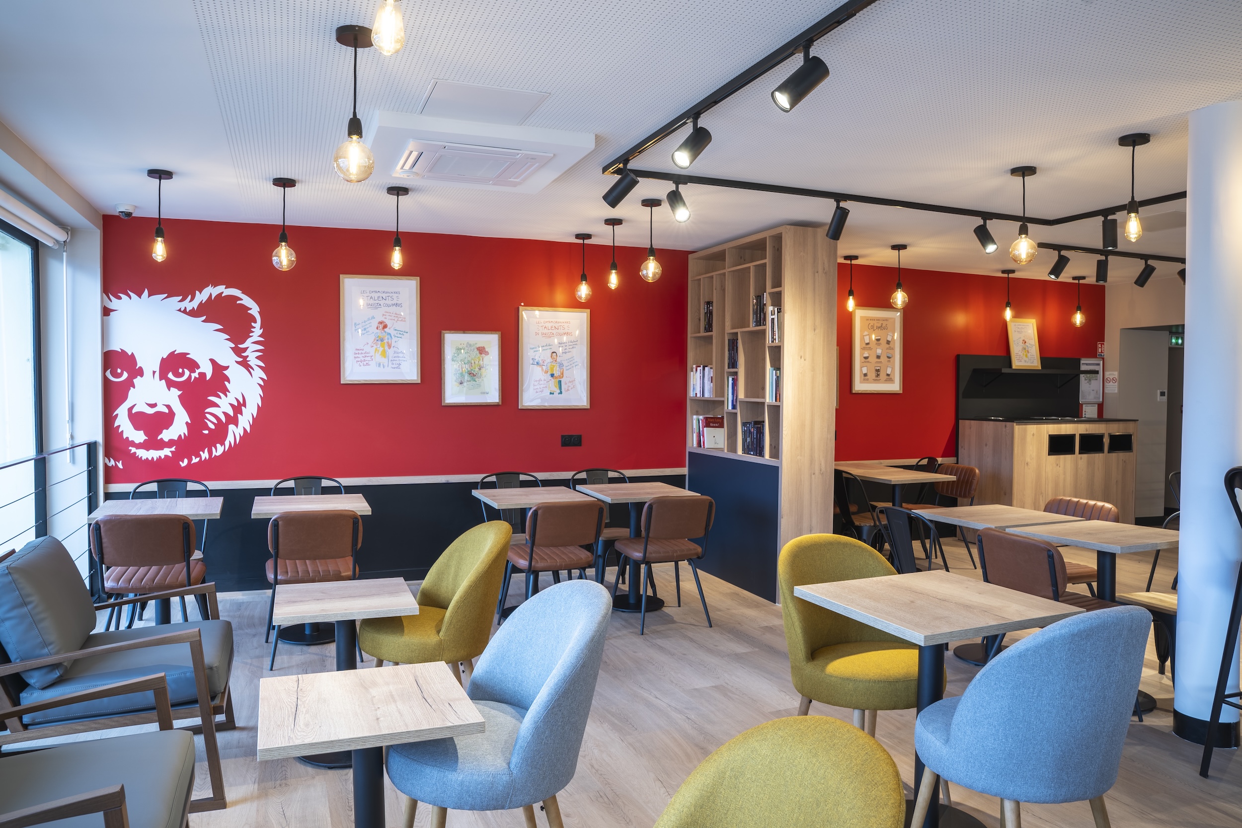 Réalisation Colombus Angers L2a Agencement 2