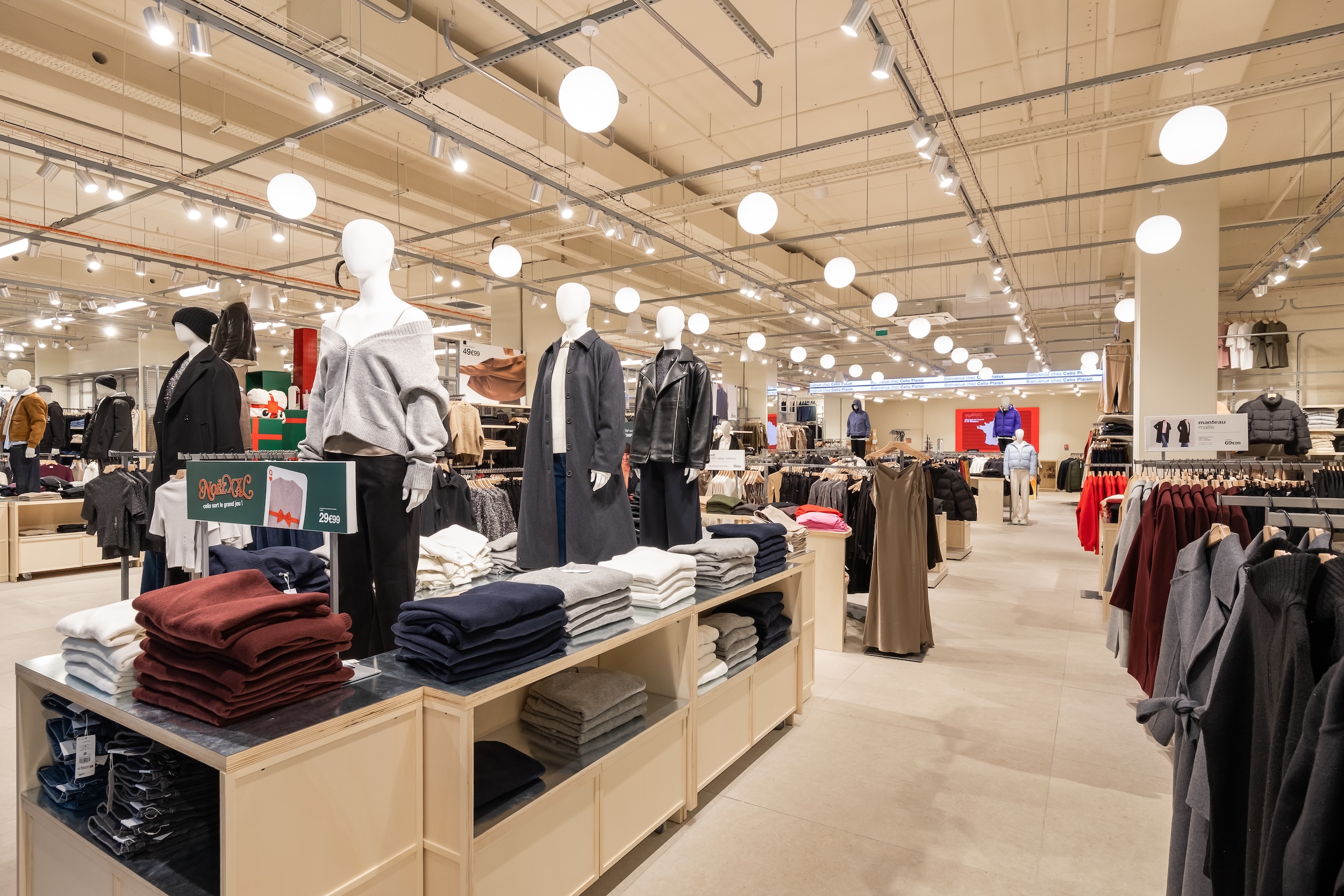 Magasin Celio Agencement 34