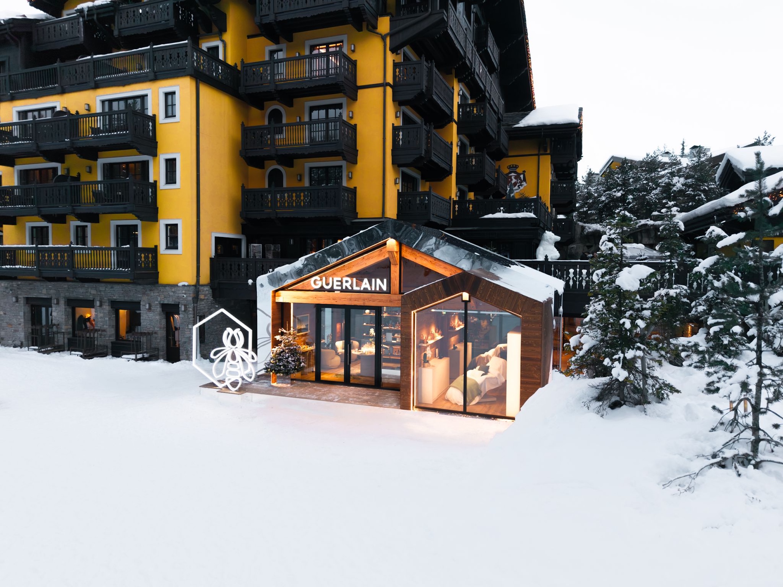 Institut Guerlain Courchevel L2a Agencement 1626