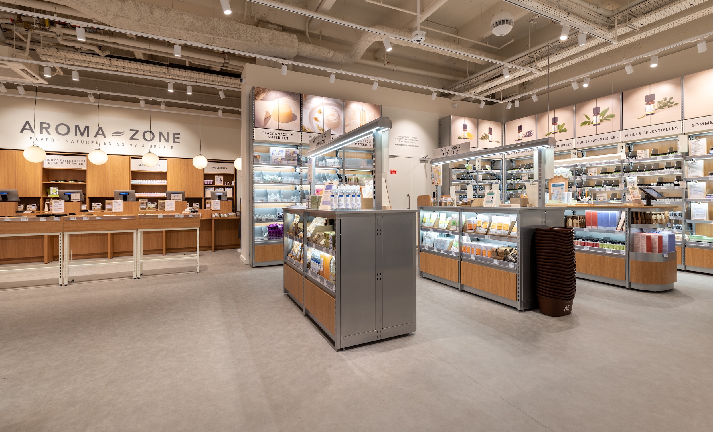 Aroma Zone Vélizy Réalisation L2a Agencement 12