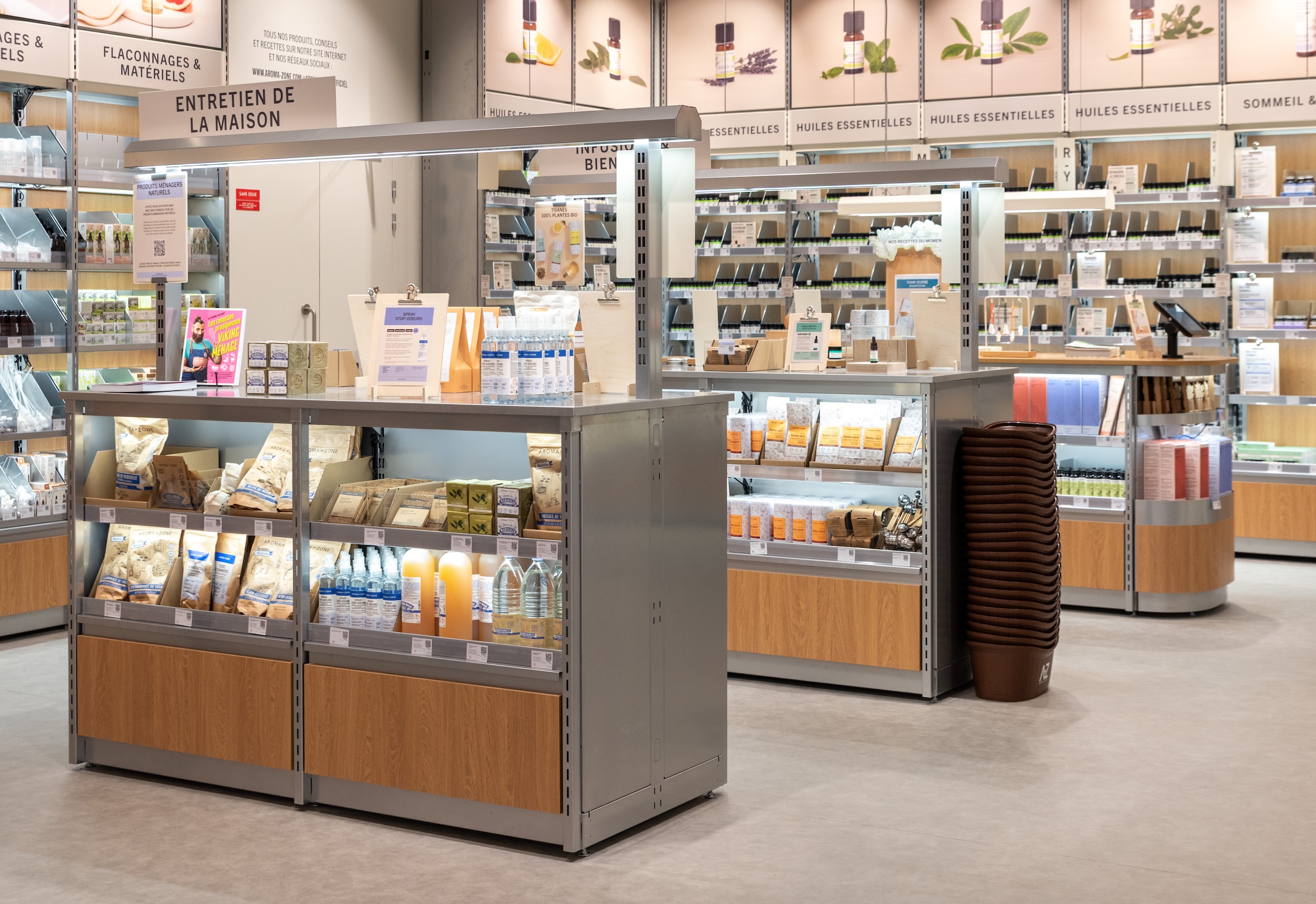 Aroma Zone Vélizy Réalisation L2a Agencement 6