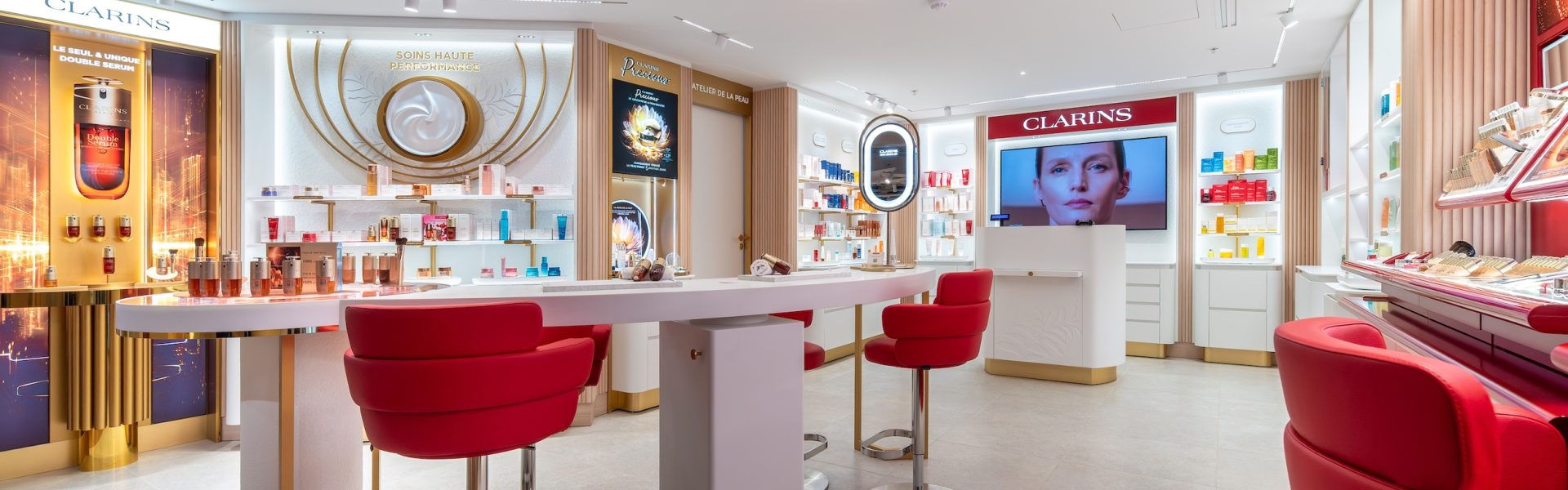 8 Agencement Luxe Clarins