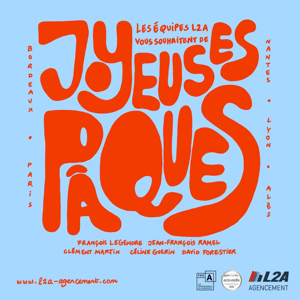 Carte De Paques 2026 L2a Agencement