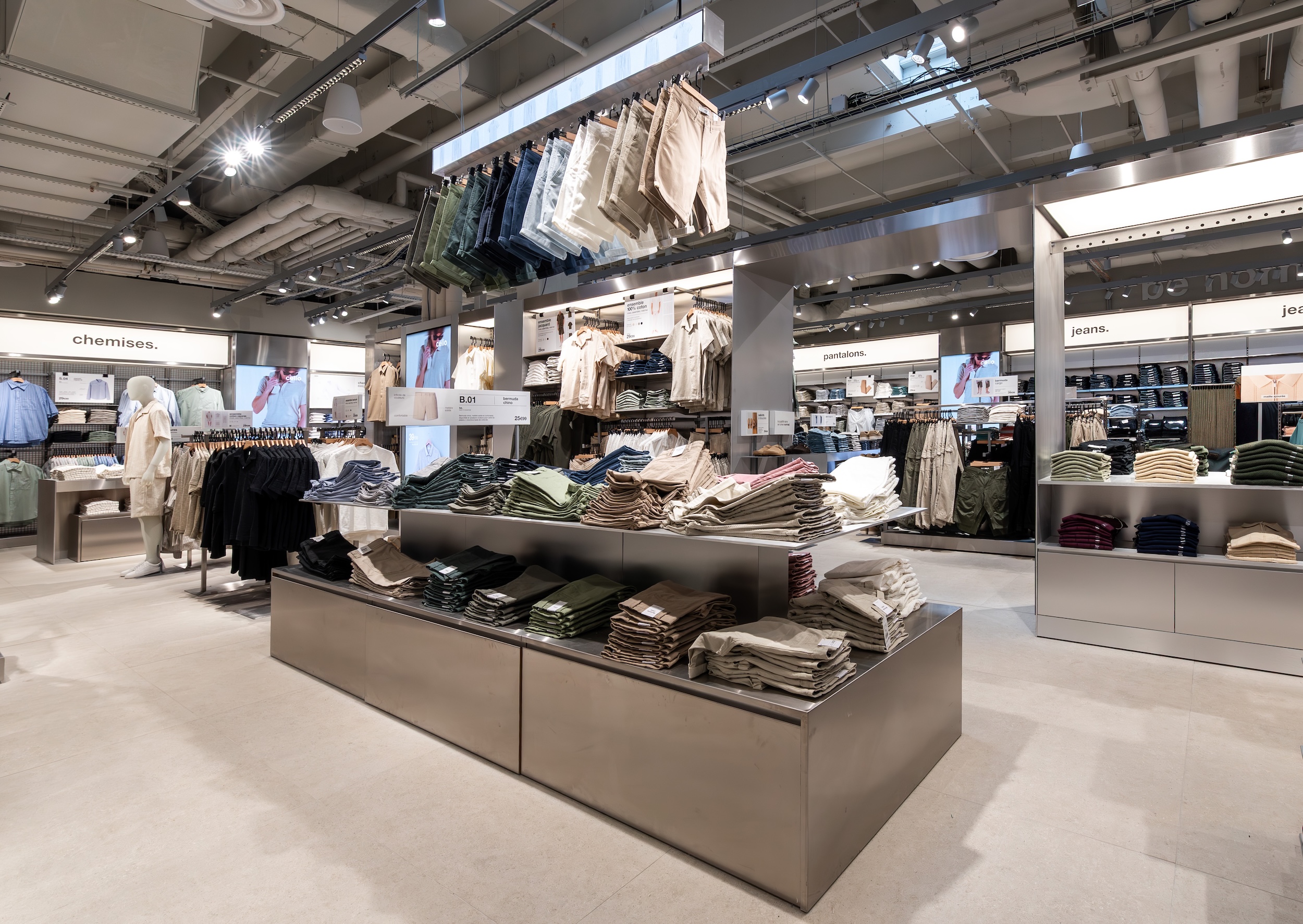 9 Agencement Boutique Celio L2a