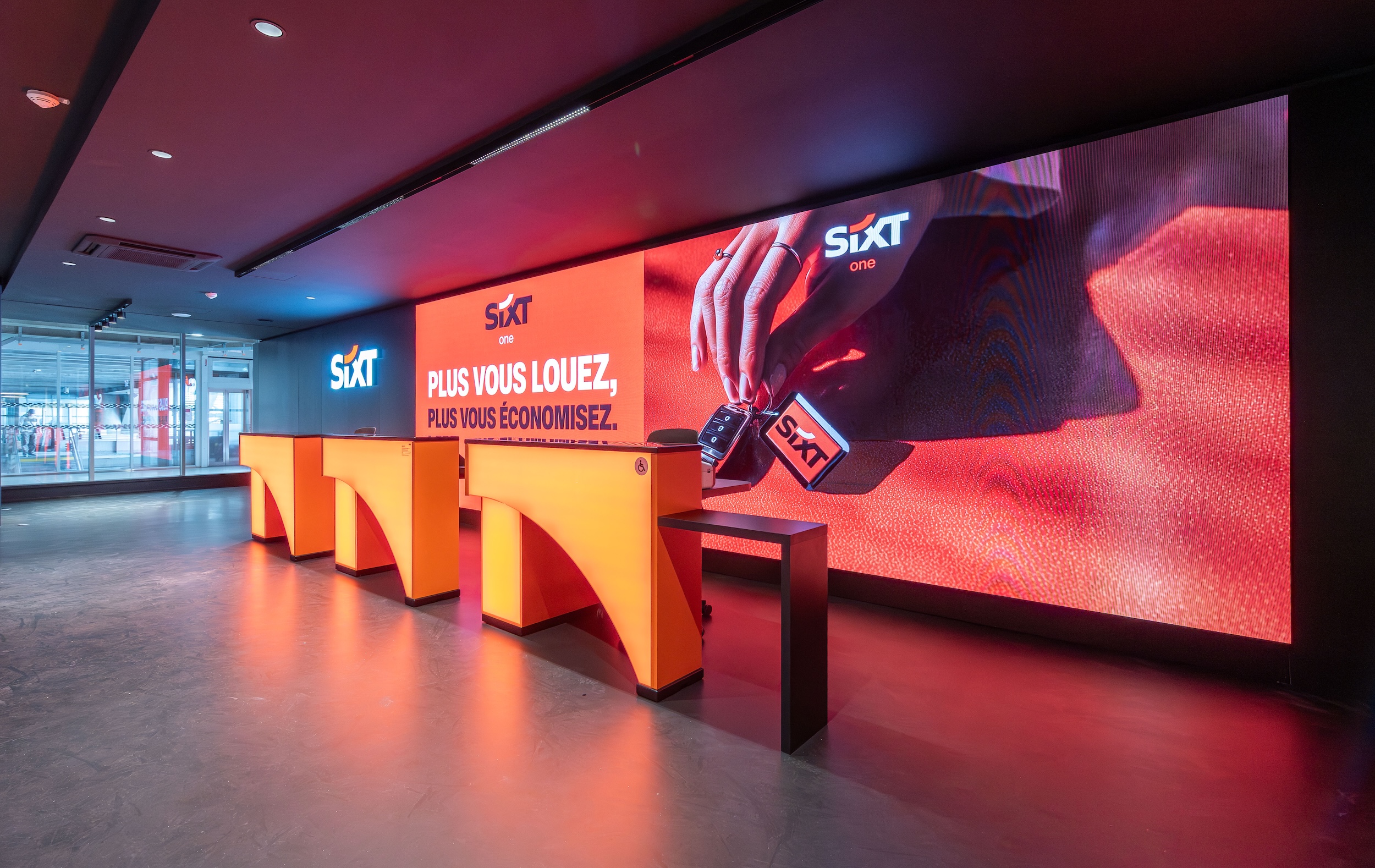 Realisation Sixt L2a Agencement 1