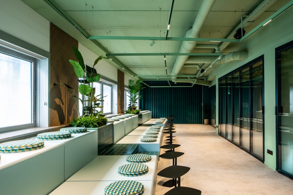 Espace de bureaux réalisé pour Extime à Roissy ADP